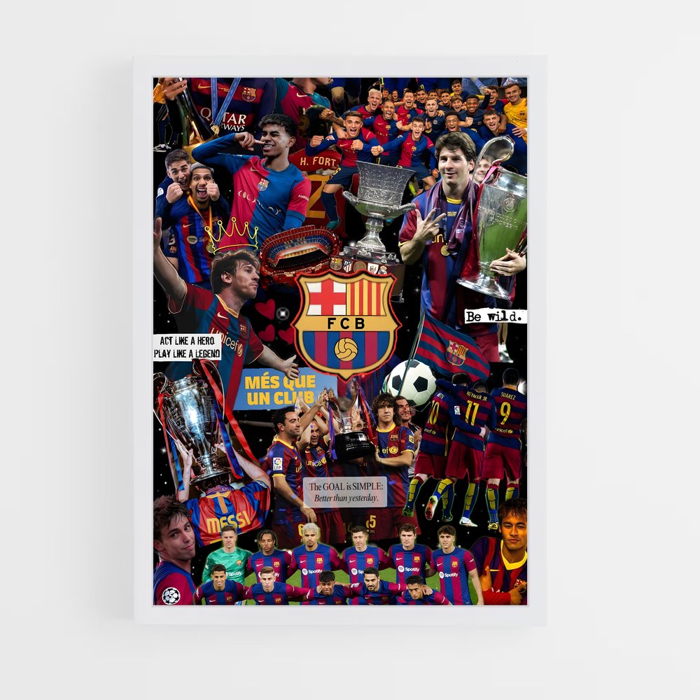 Poster Camp Nou Dream (vue 3)